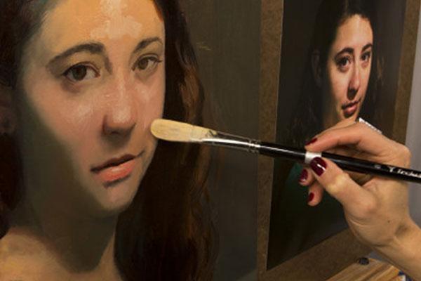 Personligt oliemaleri efter fotografi - Fototilmaleri.dk